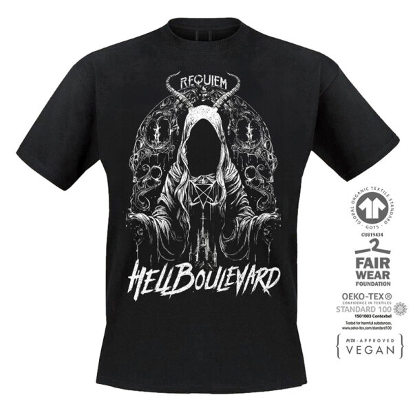 Hell Boulevard - T-Shirt "Requiem" (Shop Exklusiv)