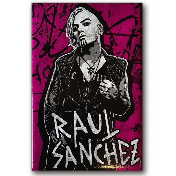 Hell Boulevard - Kühlschrankmagnet "Raul Sanches"