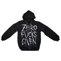 Hell Boulevard - Zipper "Zero Fuck Given" XL