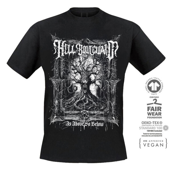 Hell Boulevard - T-Shirt "Black Metal" XXL