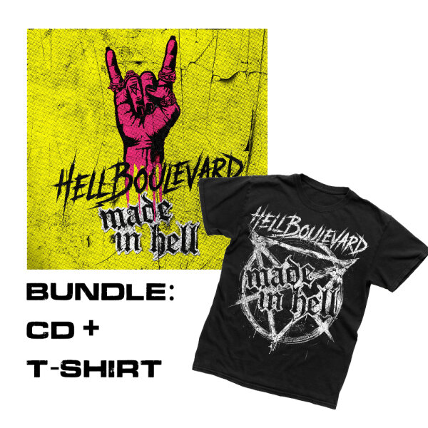 Bundle: Hell Boulevard - Made in Hell (CD Digipak + T-Shirt)