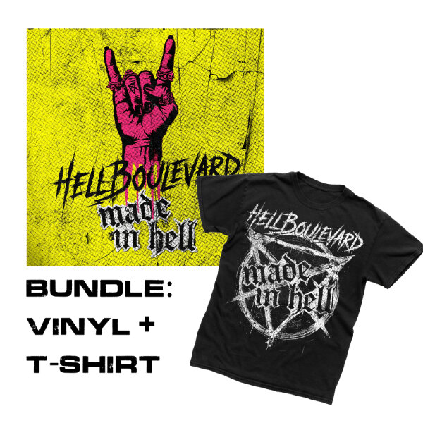 Bundle: Hell Boulevard - Made in Hell (Vinyl + T-Shirt)
