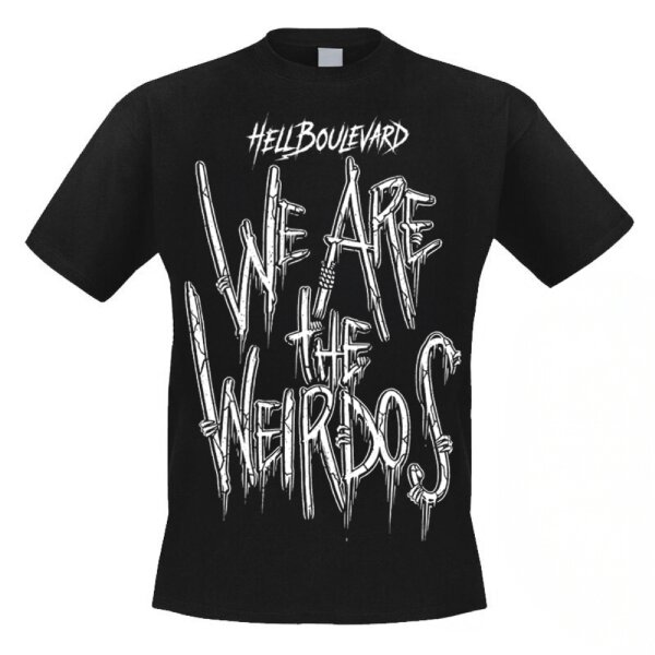 Hell Boulevard - T-Shirt "We Are The Weirdos" (2nd Edition) M