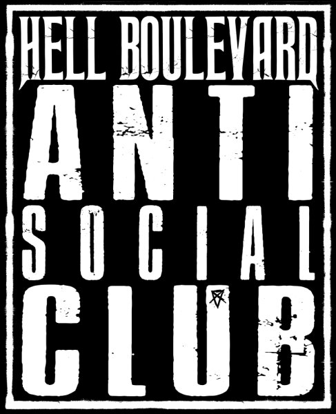 Hell Boulevard - Patch "ANTISOCIAL CLUB"